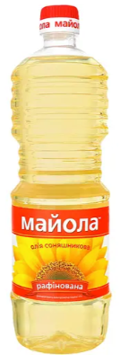 Олія соняшникова Майола рафінована 0,85 л